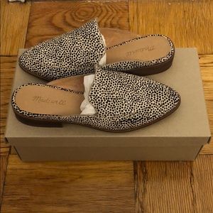 Madewell Frances Loafer Mule in Calf Hair